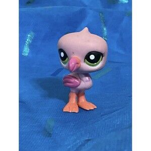 Littlest Pet Shop LPS Pet Sitters Club Collector Flamingo #1890 Toy Y2K Vintage